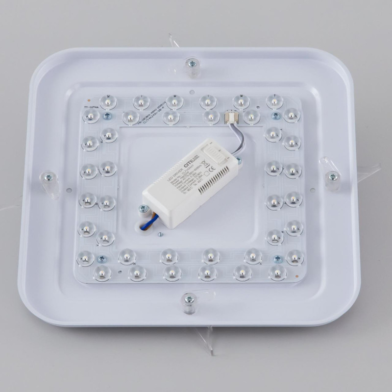 Светильник 28 см, 24W, 3000К Citilux Симпла CL714K240V с диммером