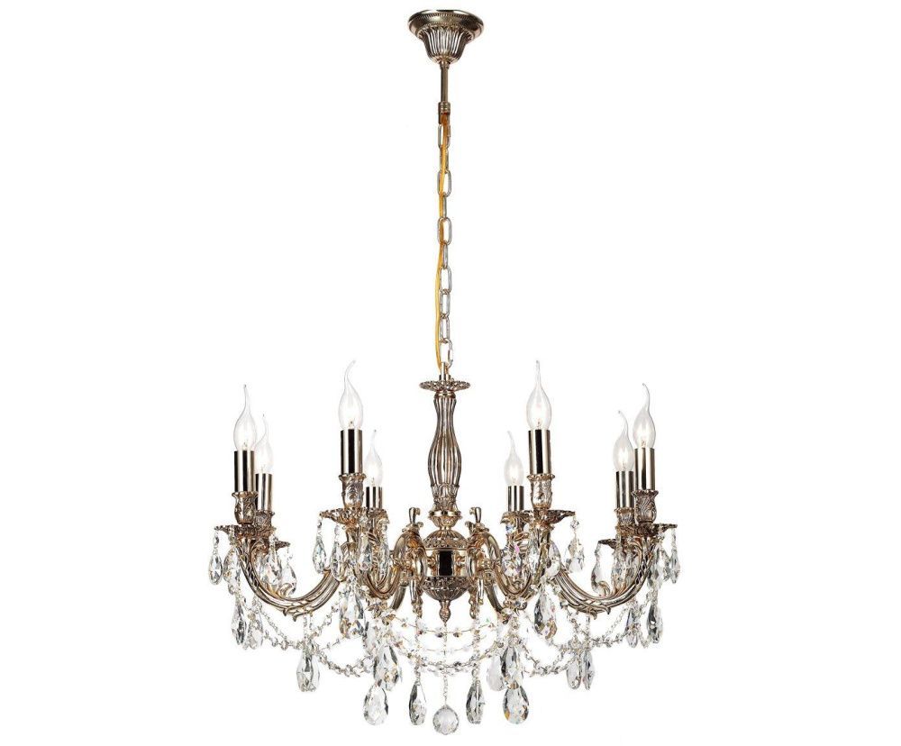 Люстра *70*100 см, 8*E14*60W, Lucia Tucci Firenze FIRENZE 141.8 coffe gold, золотой