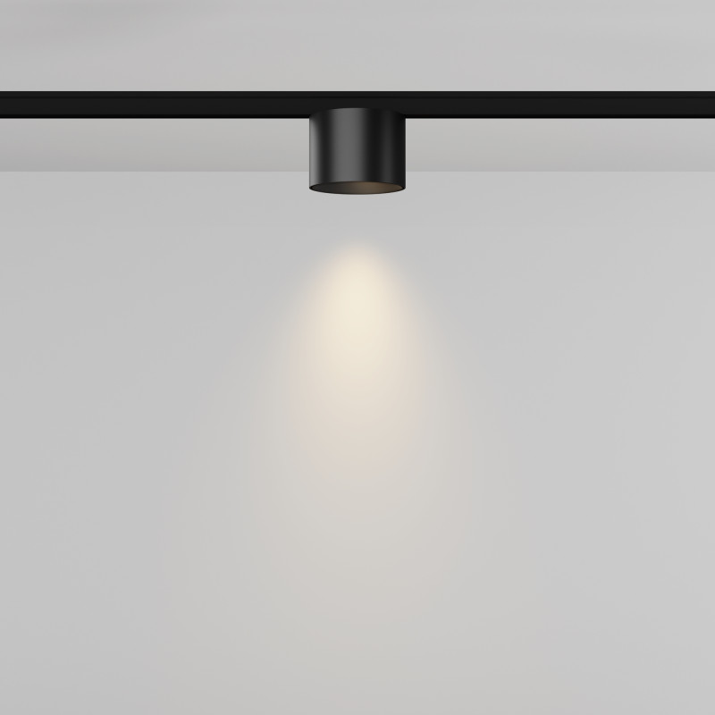 Трековый светильник 6*3,7 см, LED 5W 3000K Maytoni Technical Accessories for tracks Levity Alfa S TR188-1-5W3K-M-B черный