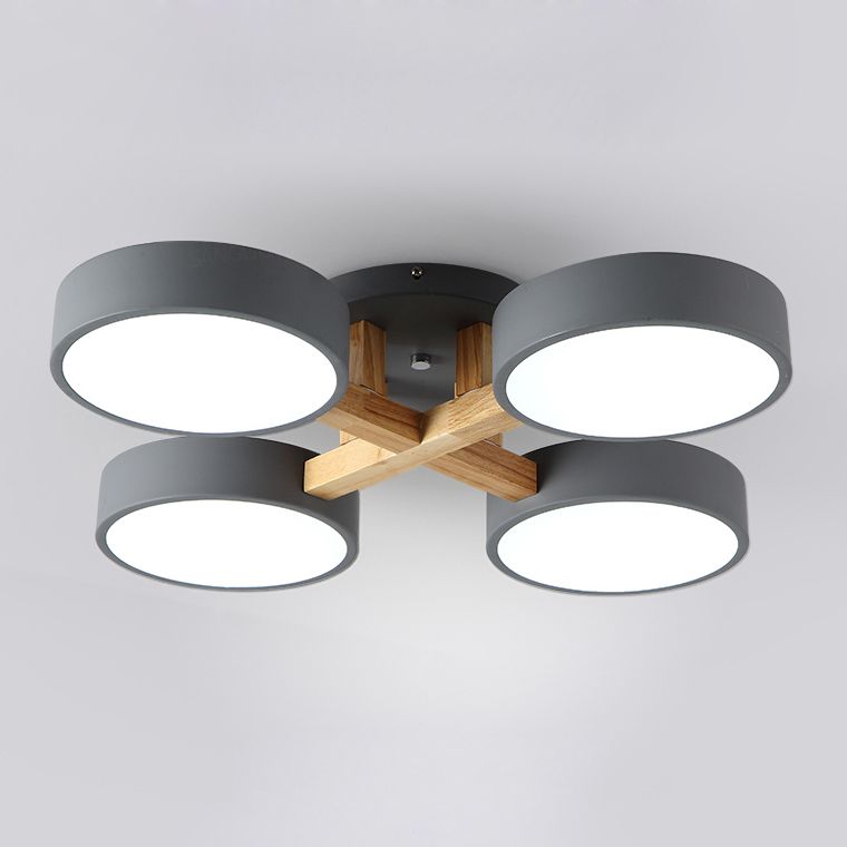 Потолочная светодиодная люстра Inodesign Joist Gray 40.6211
