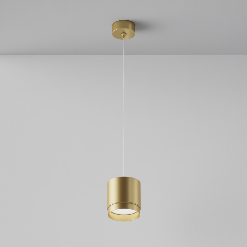Подвесной светильник 8,2*11*108,5 см, 1 GX53*15W Polar P088PL-GX53-MG Maytoni Pendant, Матовое Золото