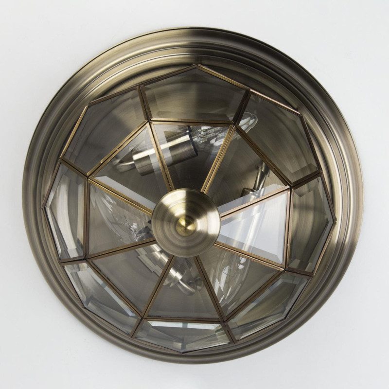 Потолочный светильник Citilux Витра-1 CL442530 бронза, диаметр 40 см