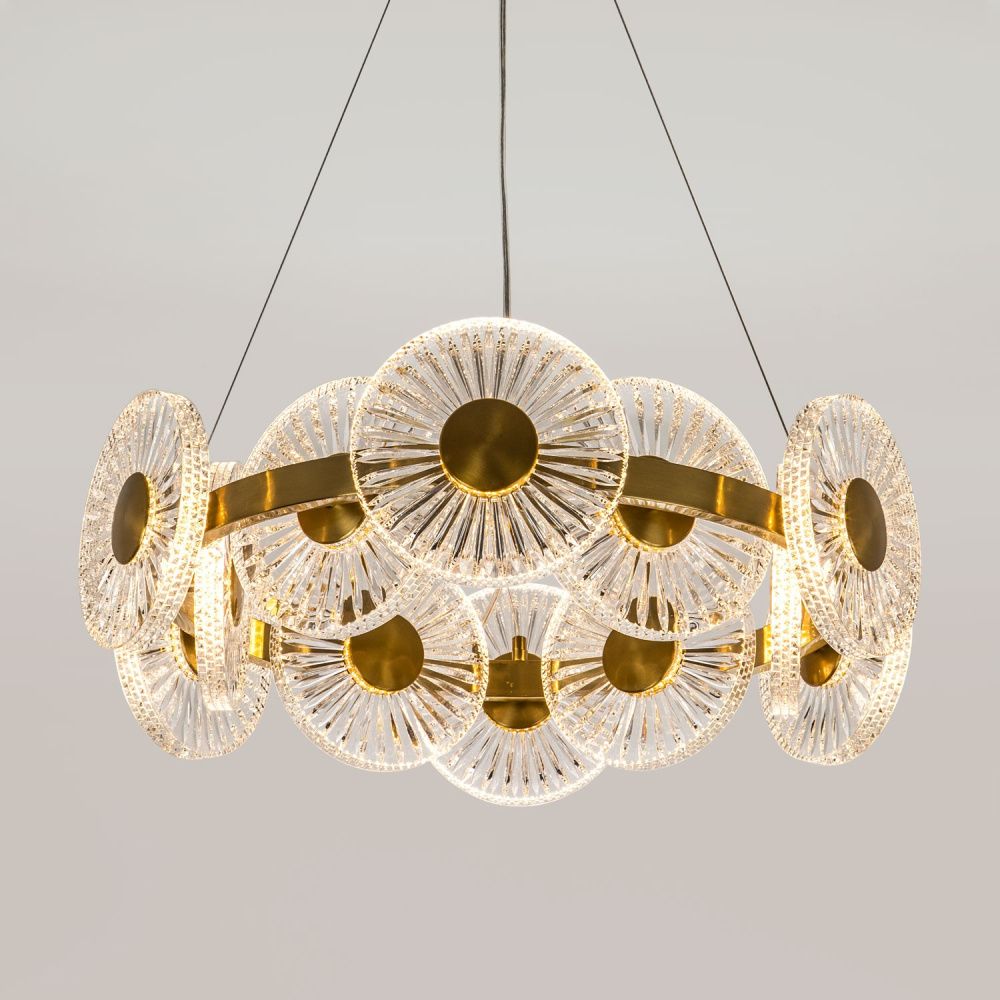 Подвесная люстра *63*150 см, LED 144W, 3000 / 6000K, Бронза MODESTYLE MS.1831.12 AB