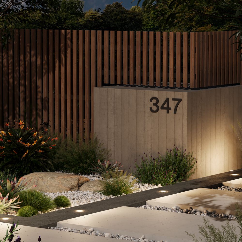 Ландшафтный светильник 10 см, LED*2W, 3000K, Maytoni Brill O474FL-L2GF3K, Графит