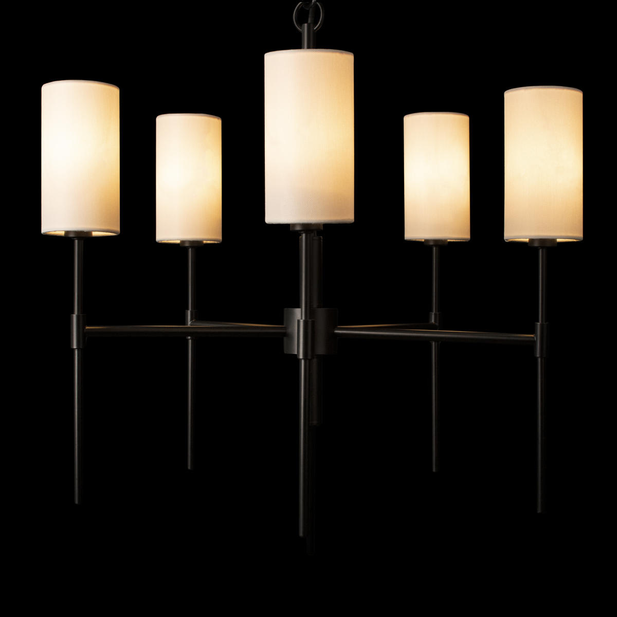 Подвесной светильник 60,5*72/222 см, 5*E14 LOFT IT Comfy 10307 Black черный