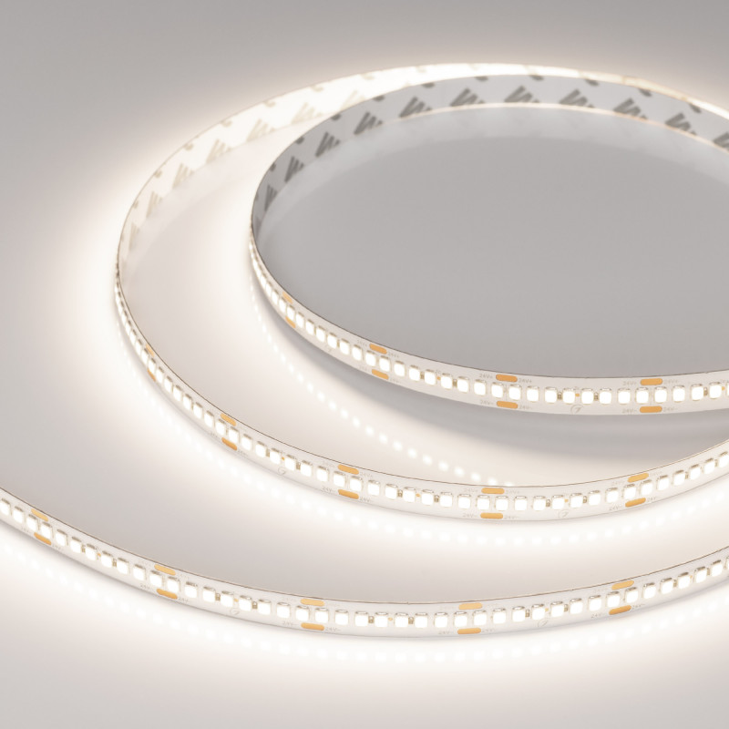Лента RT-A240-10mm 24V Day4000 (22 W/m, IP20, 2835, 5m) (Arlight, высок.эфф.150 лм/Вт) 036213. Цена указана за 5 метров. Продается кратно 5 метрам.