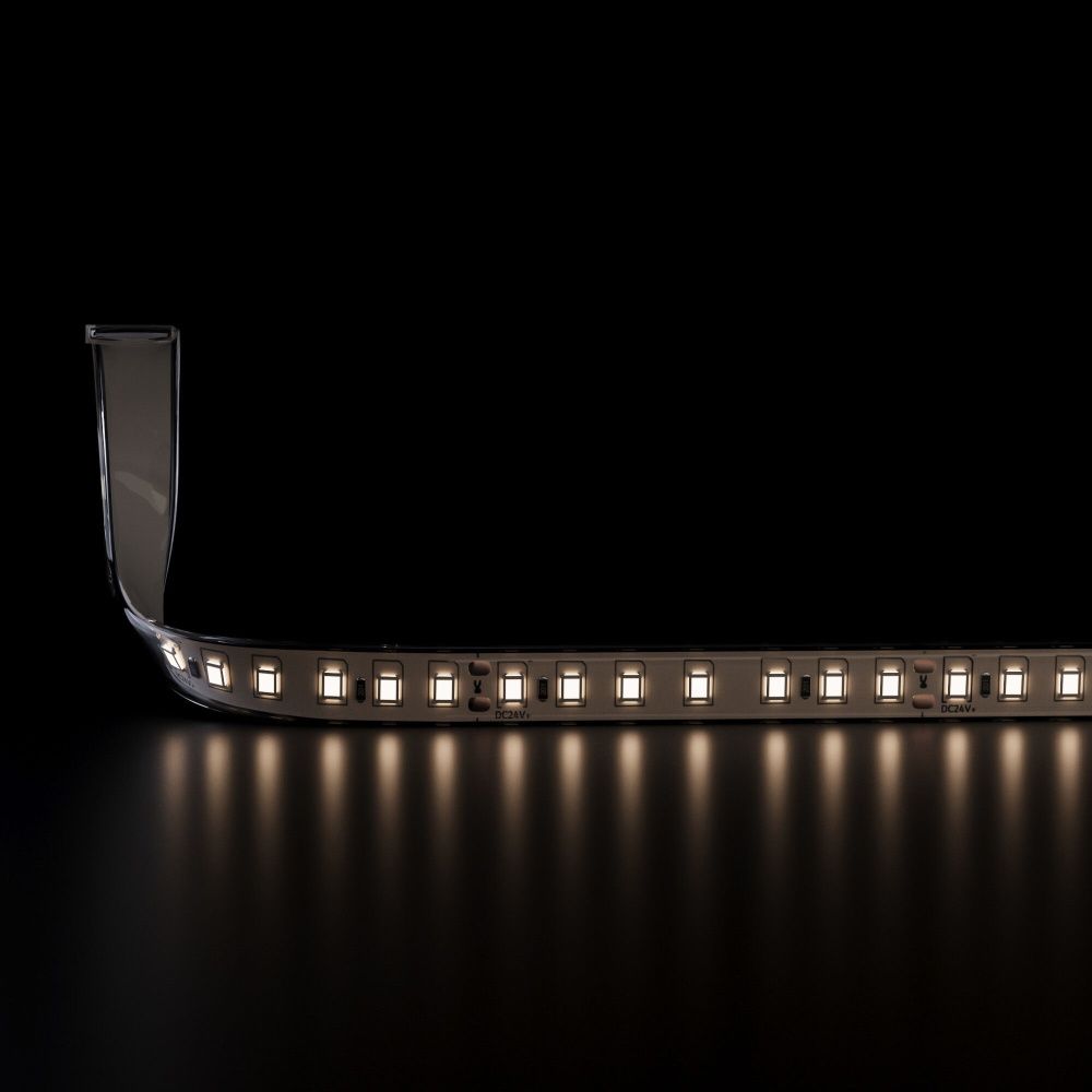 Лента светодиодная для бани/сауны 120Led 8W IP68 3000K теплый белый, 5 м 2835 24V 120Led 8W IP68 Elektrostandard  4690389218903, a071904, цена за метр