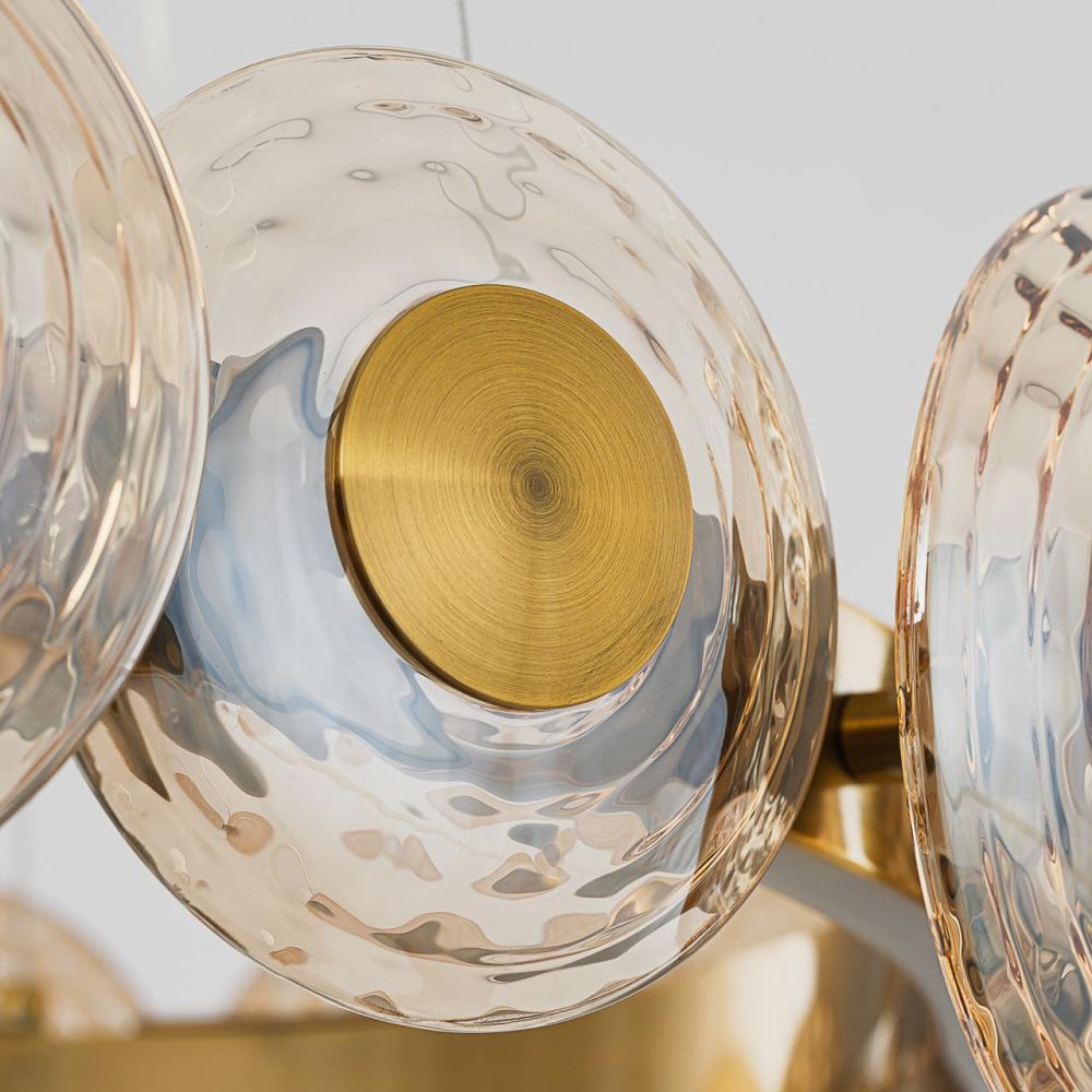 Светильник 75 см, 72W, 3000K, Citilux JANTAR CL240173, латунь