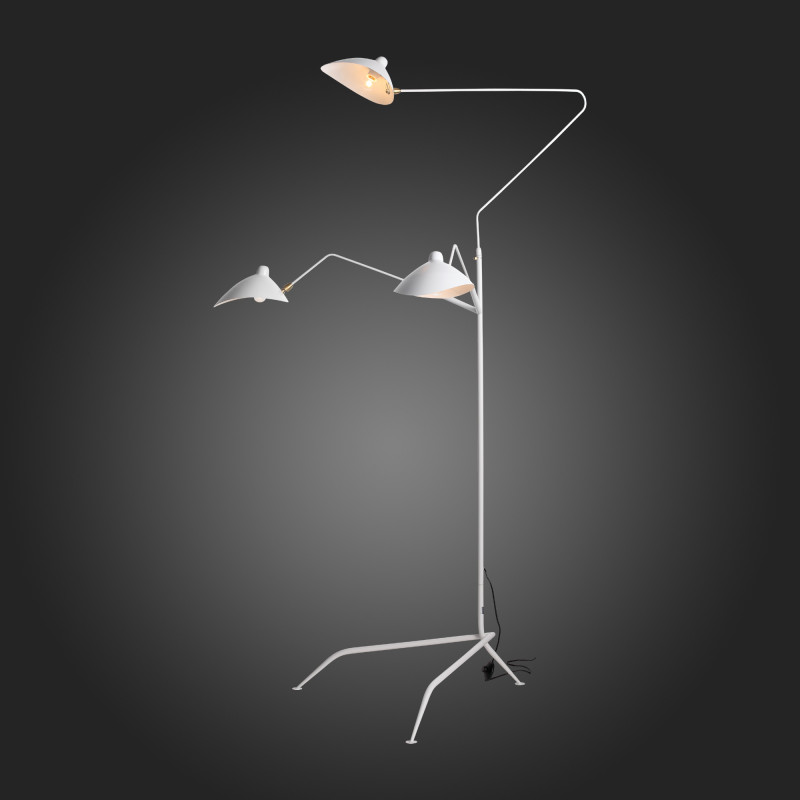 Торшер 155 см, ST LUCE SPRUZZO SL305.505.03 Белый