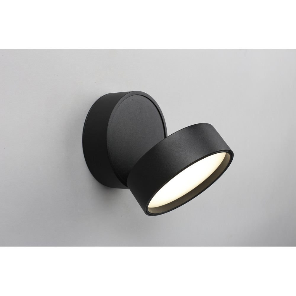 Светильник 12 см, 18W, 4000K, Omnilux Lenno OML-101319-18, черный