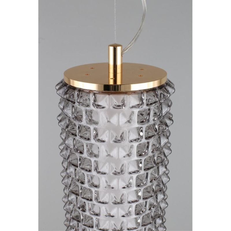 Подвесной светильник 15*105-210 см, 1*LED, 29W, 3000K, Aployt Ozann APL.331.16.29, золотой