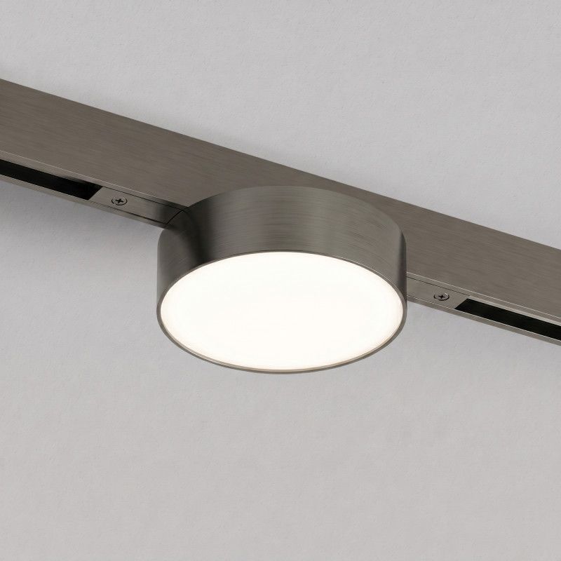 Светильник на шине 16*9,5*5,4 см, *LED*8W, 3000K, Denkirs SHINE PRIME FLOW 3000К | ШАЙН ПРАЙМ ФЛОУ 3000К DK4762-DN, темный никель