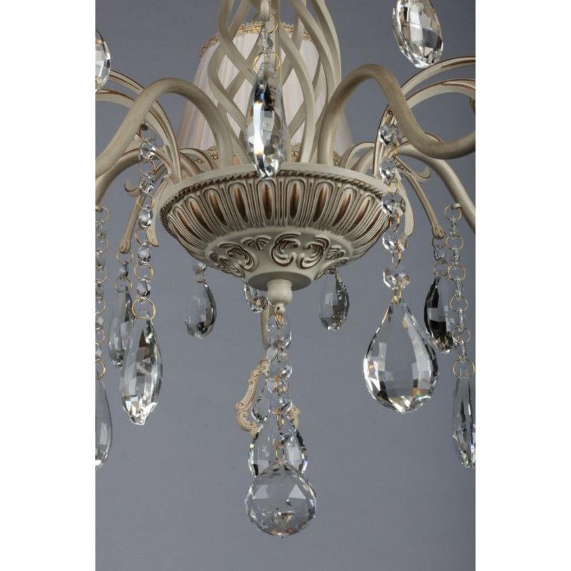 Подвесная люстра 65*65*70-105 см, 5*E14, 40W, Omnilux Omnilux 608 OML-60803-05, золотой