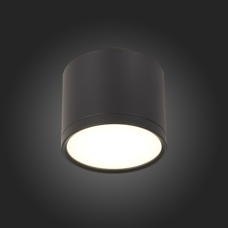 Светильник 9 см, 9W 4000K ST LUCE Накладные светильники ST113.442.09 Черный