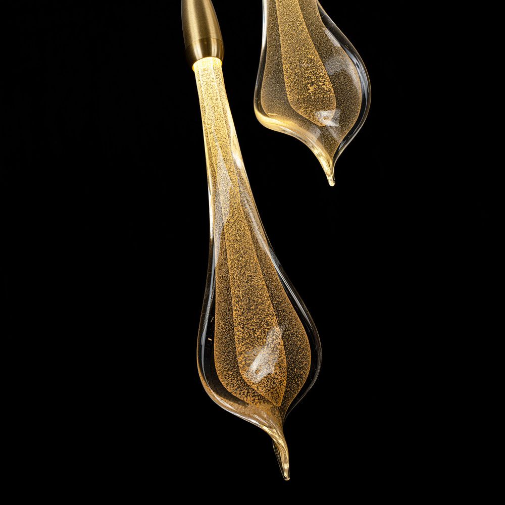 Светильник *13*43 см, LED*9W, 4000K, Modelux  ML.89181.2 BS, Латунь