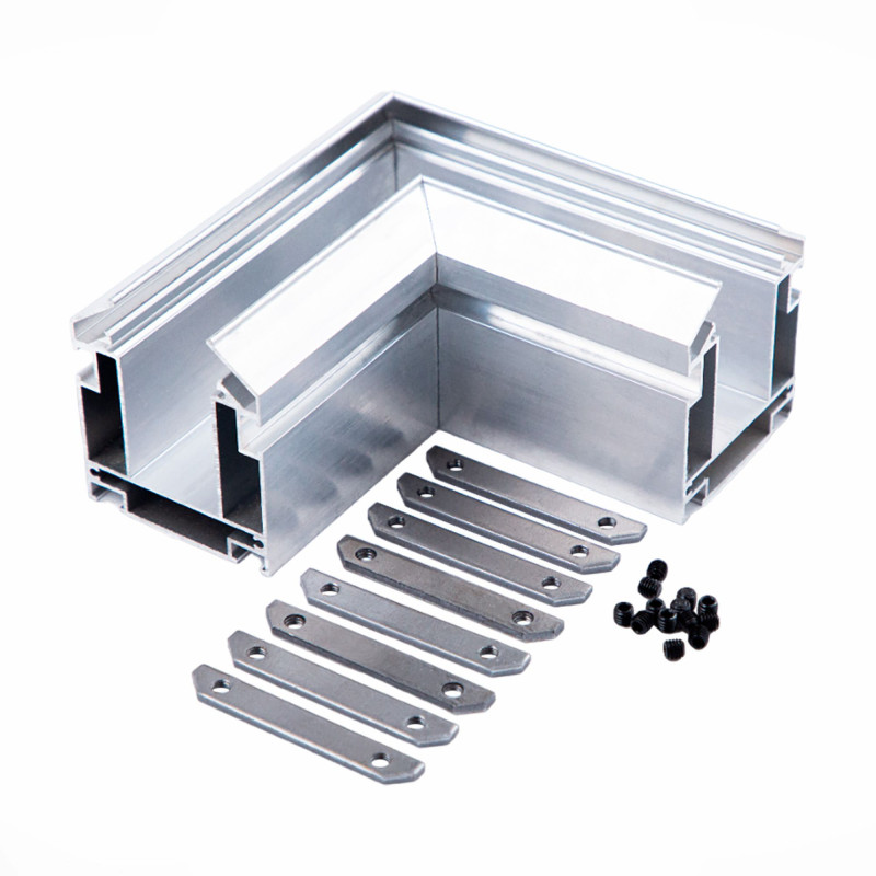 Соединитель 13*13*5,3 см, ST-Luce SKYLINE 48 ST003.199.04 серый