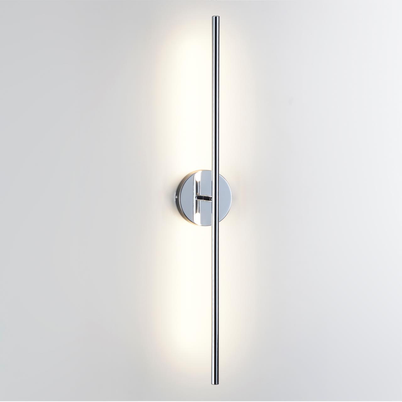 Бра 76 см, 10W, 3000K Odeon Light Fuerte 4323/12WL, хром