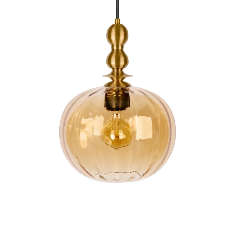 Подвесной светильник *25*-22,5 см, 1*E27*40W, LOFT IT Melon 10426 Amber, бронзовый