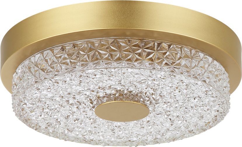 Потолочный светильник 30 см, Stilfort Stat 2191/00/03C, золото