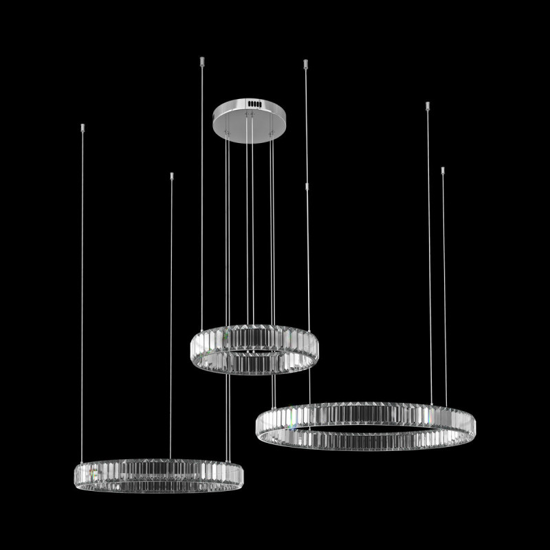 Светильник 80 см, 129W, 3000K, Loft It 10135/3 Chrome, хром