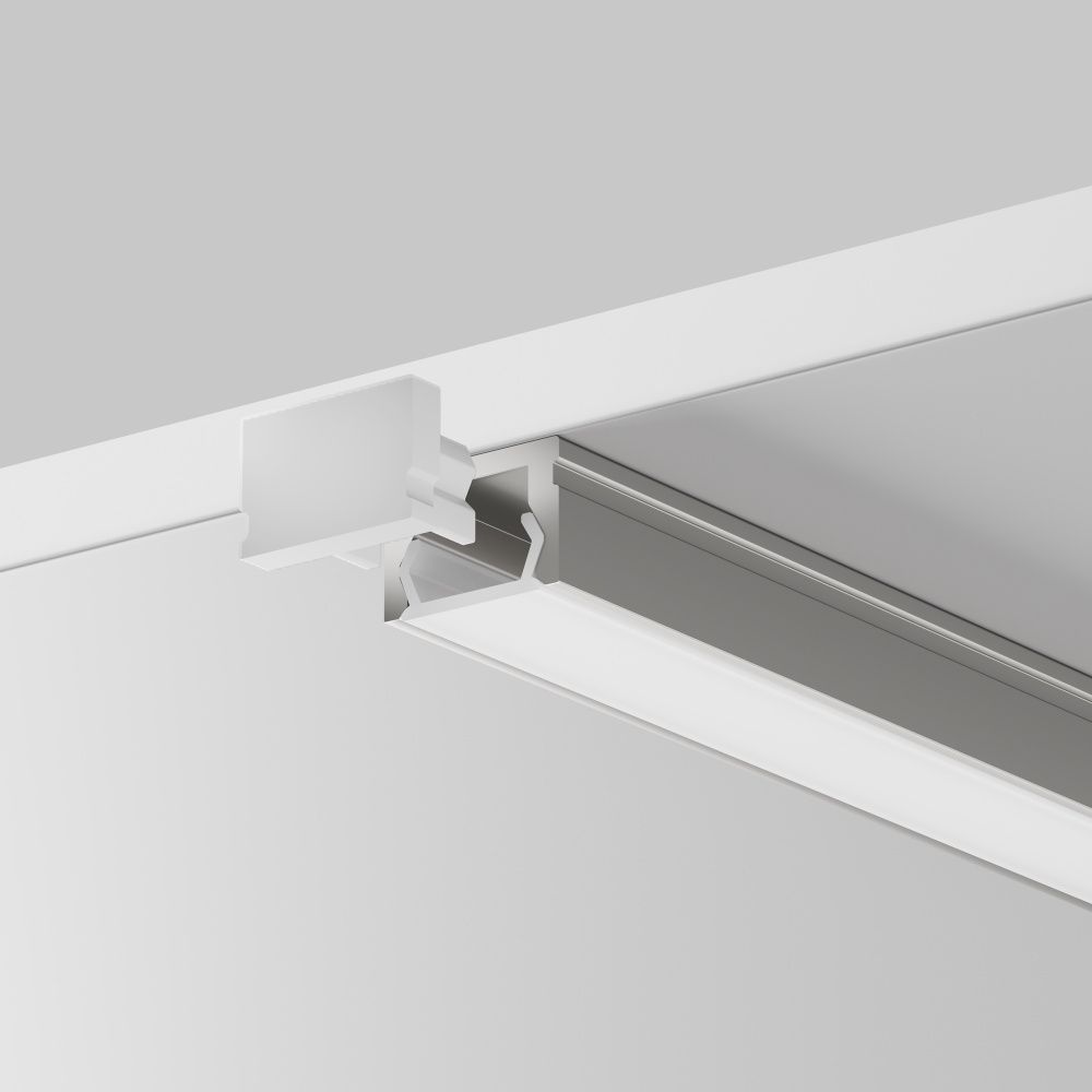 Комплект заглушек (для профиля ALM-1007-S-2M) 2 шт. 642010 Maytoni Led Strip Накладной профиль Белый 201208, Прозрачный