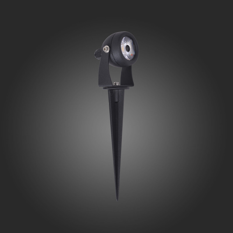 Светильник уличный наземный 5 см, 5W 4000K ST LUCE PEDANA SL098.405.01 Черный