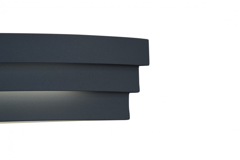 Бра 7*30*8 см, 12W, 4000К графитовый Vele Luce Tollo VL8147W21
