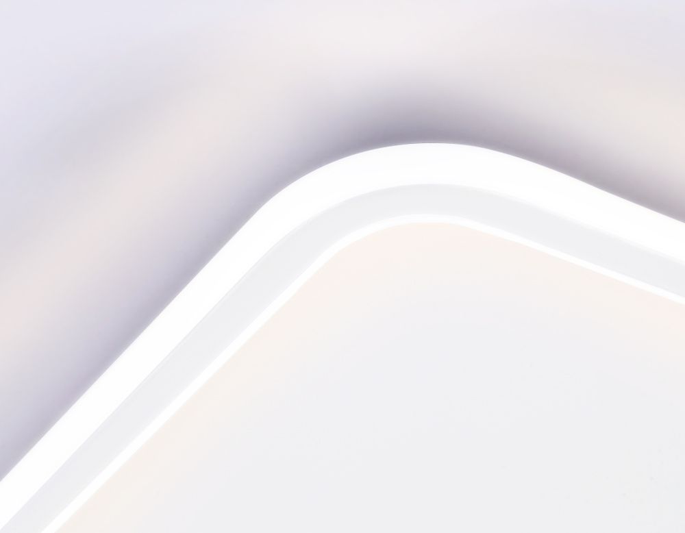 Потолочный светодиодный светильник с пультом управления 48*48*13- см, **W, 3000-6400K, Ambrella Light Comfort FL5114, белый