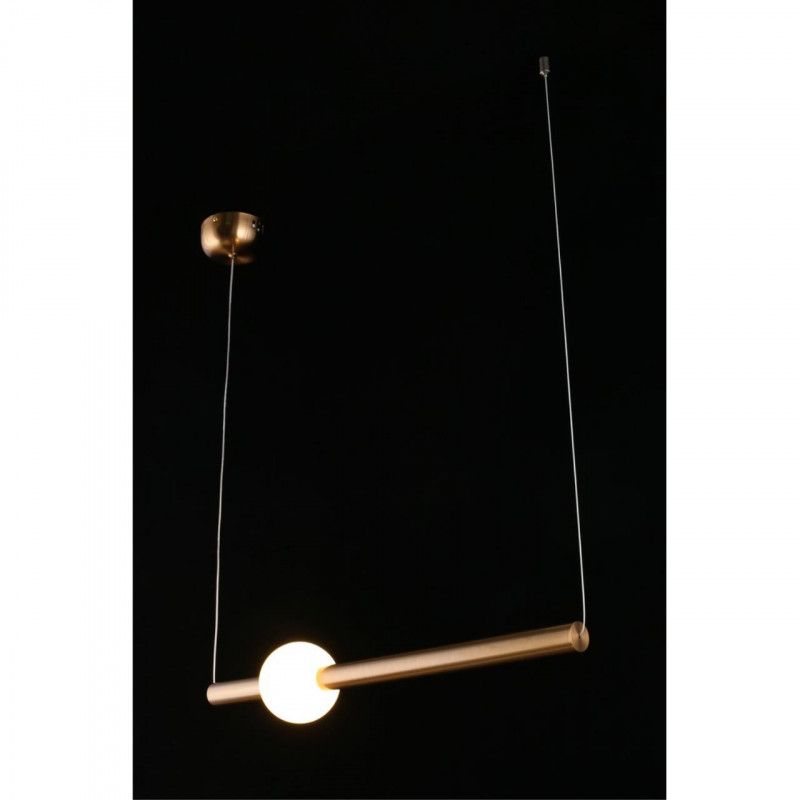 Подвесной светильник 60*10*30-20 см 12W, 3000K, Aployt Zhozefin APL.038.16.12, бронзовый