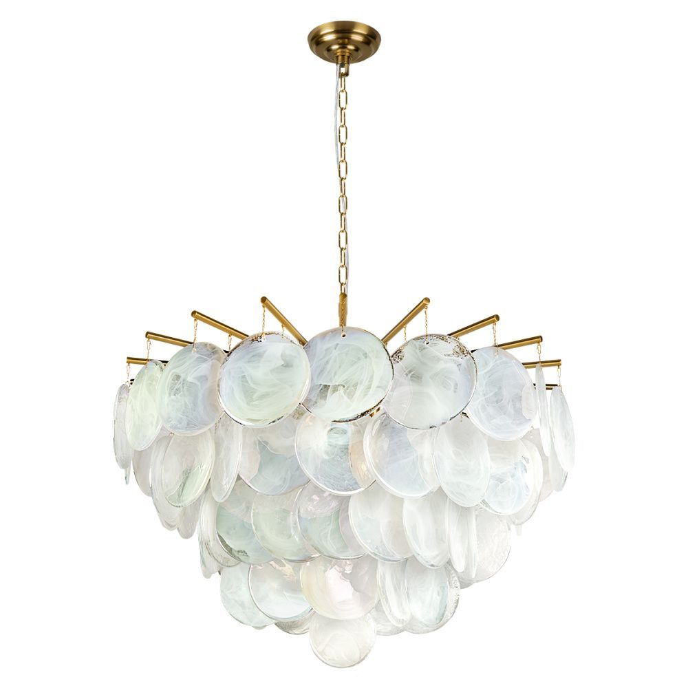 Подвесная люстра 80 см, LOFT IT Lolly 10492/800 Pearl, золото