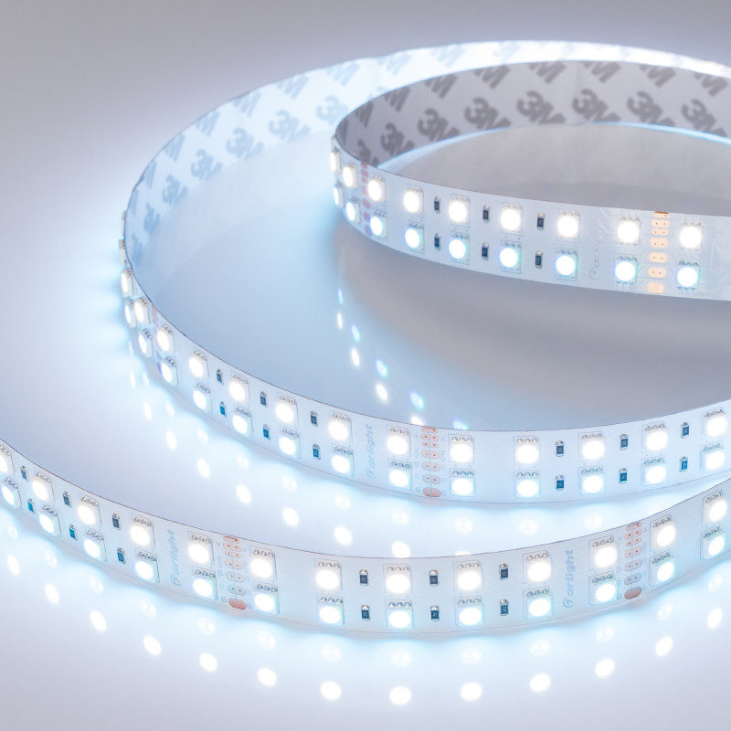 Лента RT-B144-19mm 24V RGBW-White (32 W/m, IP20, 5060, 5m) (Arlight, 32 Вт/м, IP20) 011823(2). Цена указана за 5 метров. Продается кратно 5 метрам.