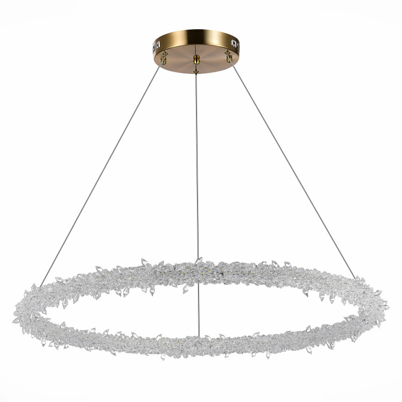 Люстра подвесная 80 см, 73W 3000 - 6500K ST LUCE Lucchero SL6105.213.01 Золотистый