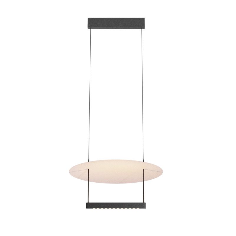 Подвесной светильник с диммером 42*42*327,6 см, LED*23W, 3000K, Maytoni Ambience MOD280PL-L23B3K1, черный
