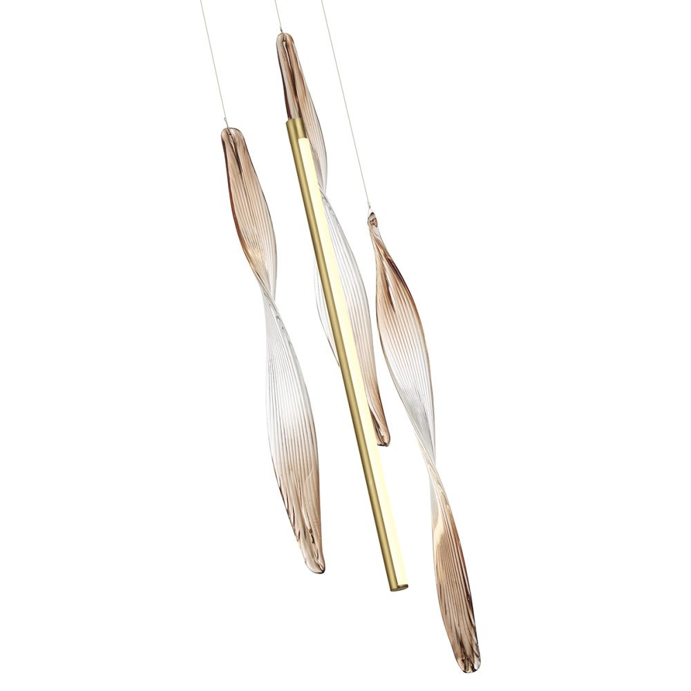 Светильник 15.5 см, 9W, 3500K, Odeon Light 5468/9L, латунь