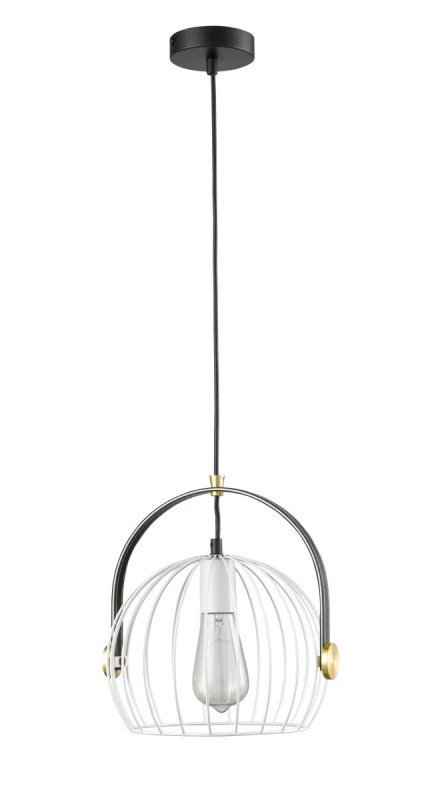 Подвесной светильник  25*153 см, 1*E27 черный, золото Vele Luce Pasquale VL6251P01