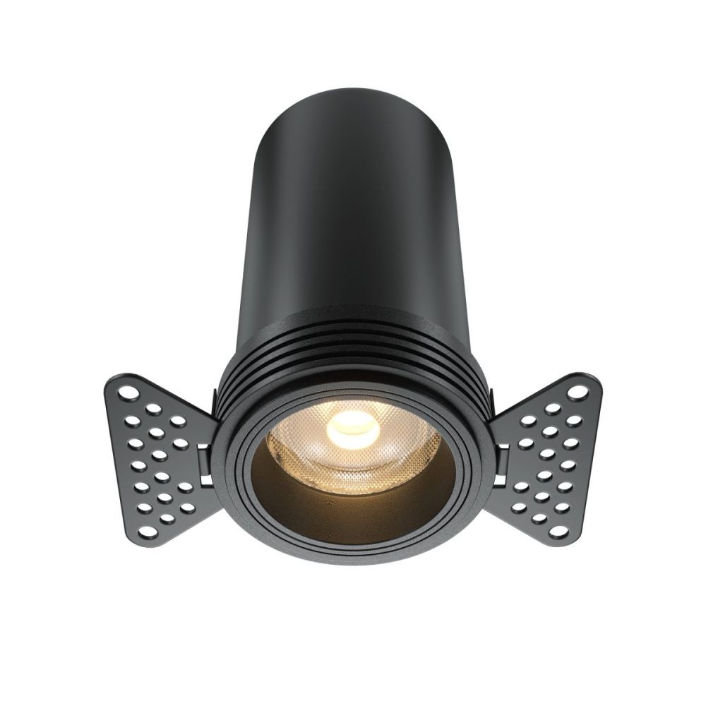 Встраиваемый спот 6 см, 12W, 3000K, Maytoni Technical Focus Led DL125-L12-3K-TRS-B, черный