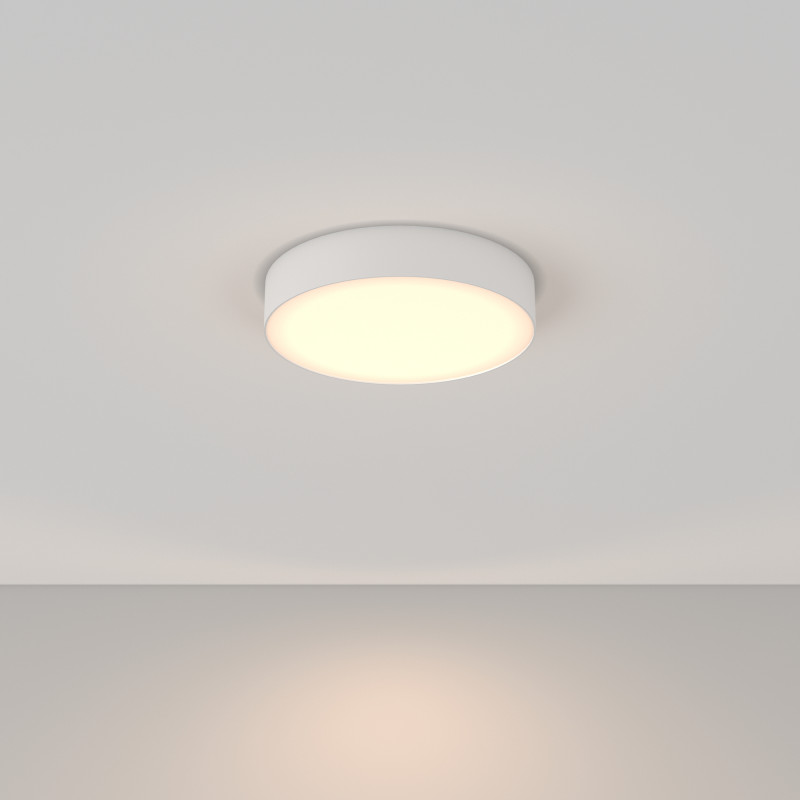 Светильник 30 см, 36W, 3000К Maytoni Zon C032CL-36W3K-RD-W белый