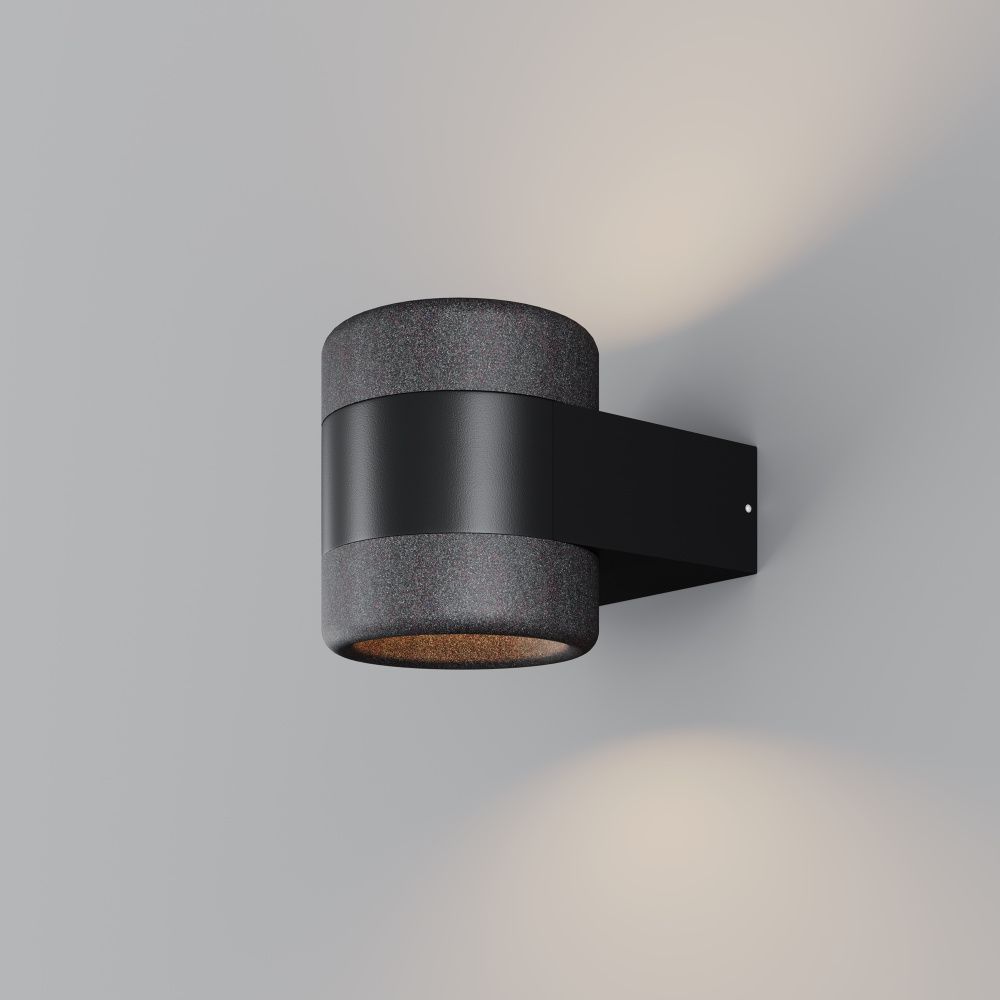 Бра Outdoor O490WL-L6B3K 8*12*-9 см, *LED*6W, K, Outdoor Orbit O490WL-L6B3K, Черный