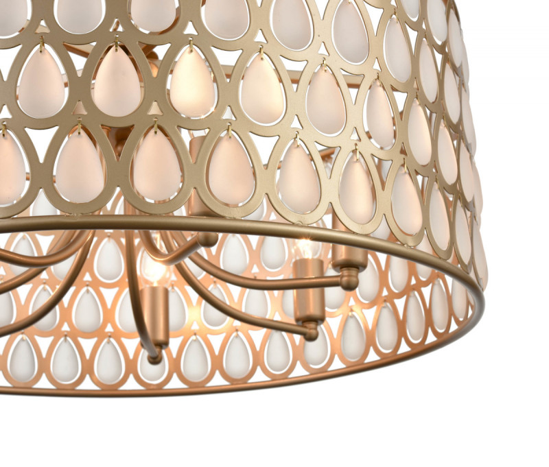 Подвесная люстра  60*120 см, 7*E14 шампань Vele Luce Donna VL4064P07