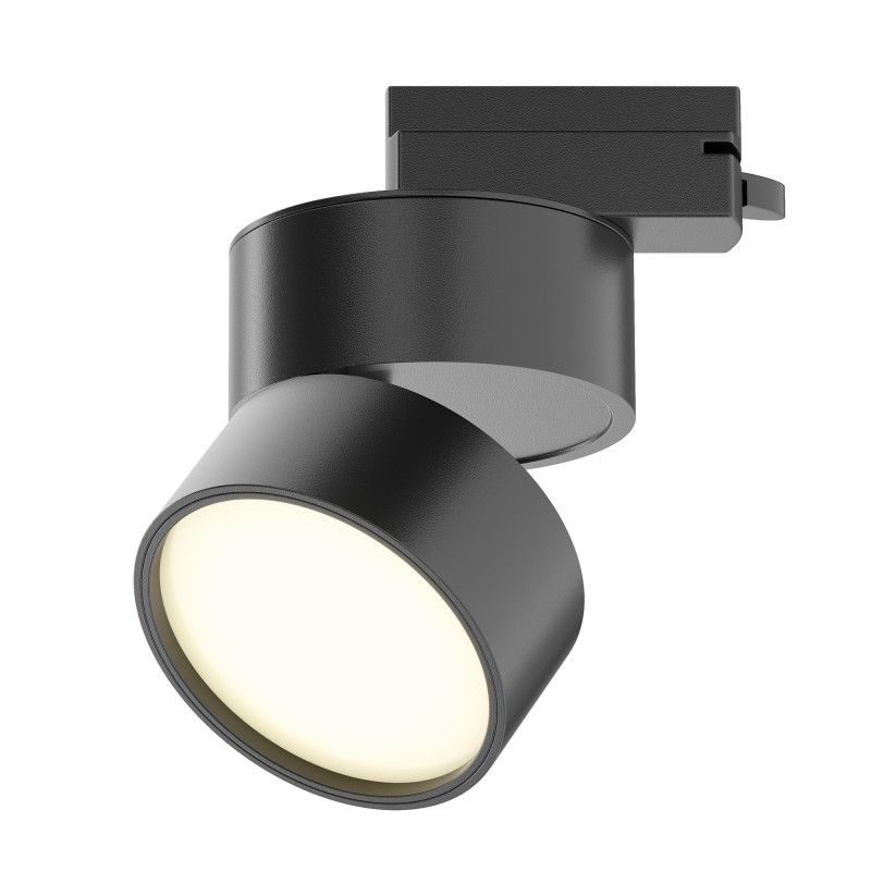 Трековый светильник 9 см, 12W, 3000K, Maytoni ONDA TR007-1-12W3K-B-1, черный