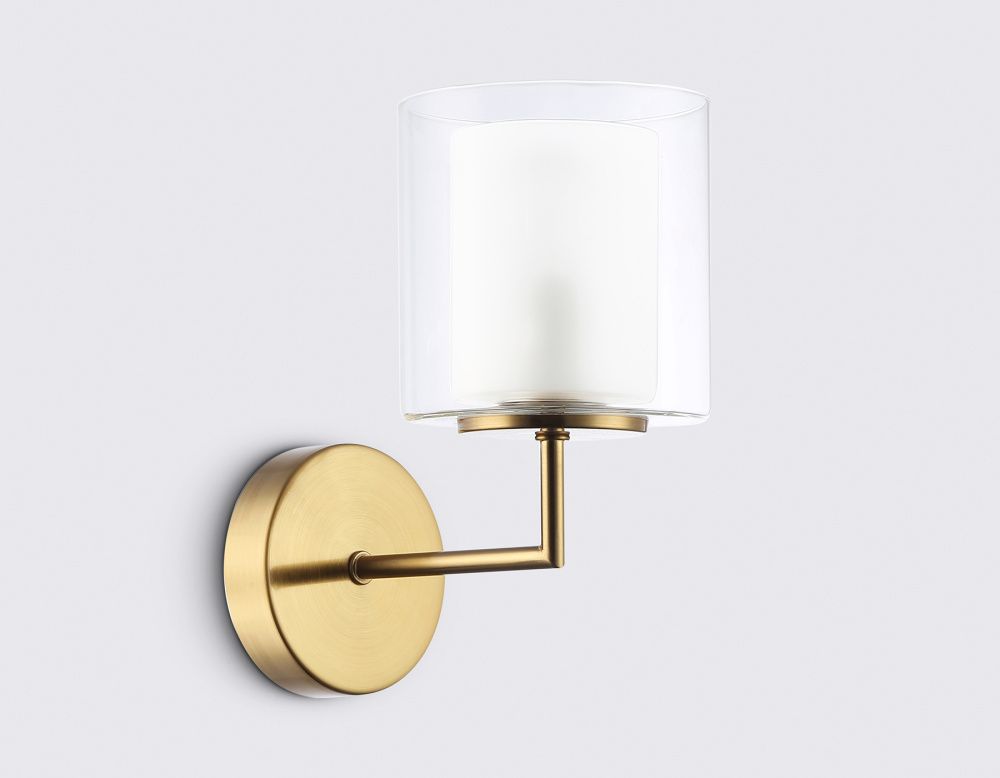 Бра 19*12*22- см, 1*E14*40W, K, Ambrella Light High Light LH56015, латунь