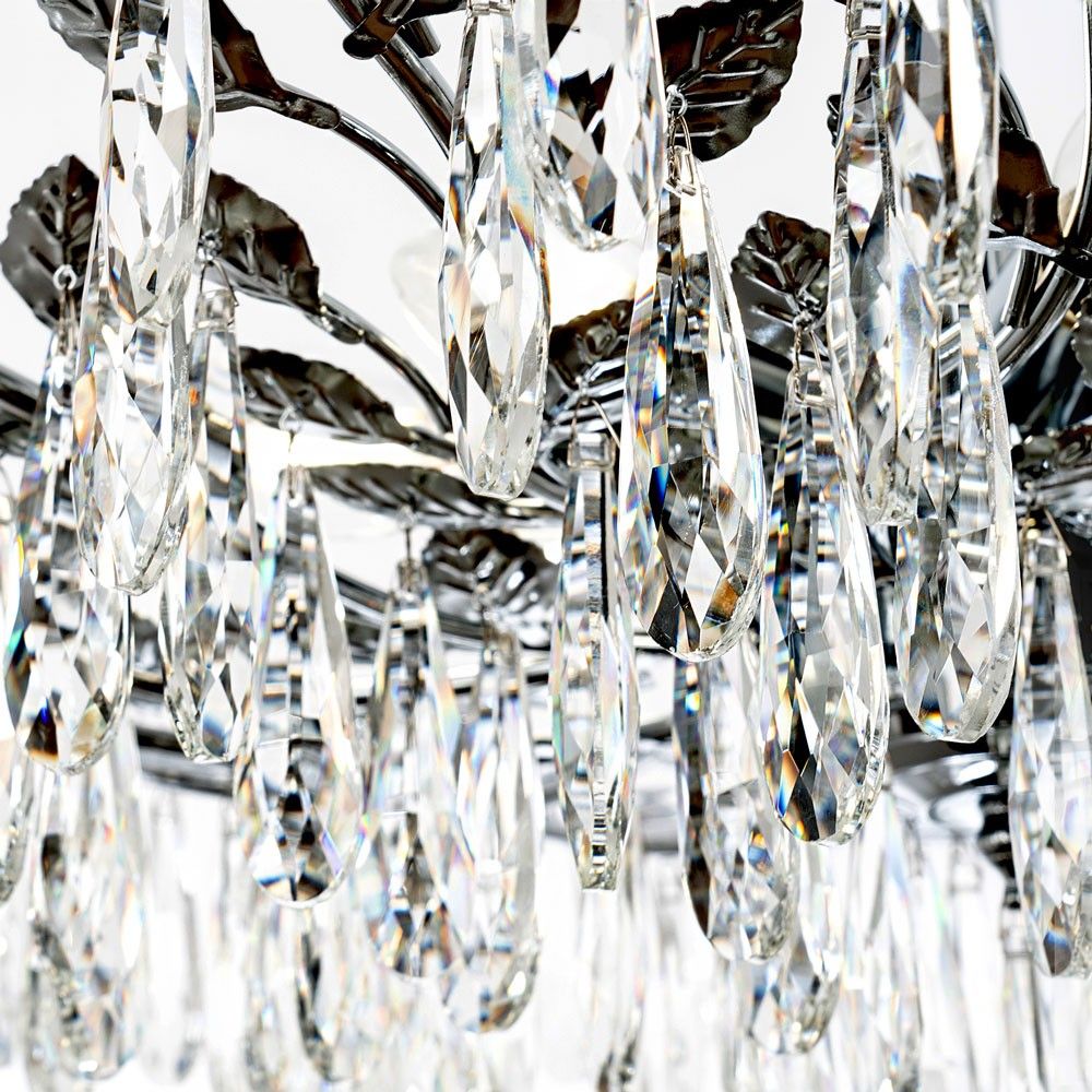 Подвесная люстра MODELUX ML.6747.8 CR хром