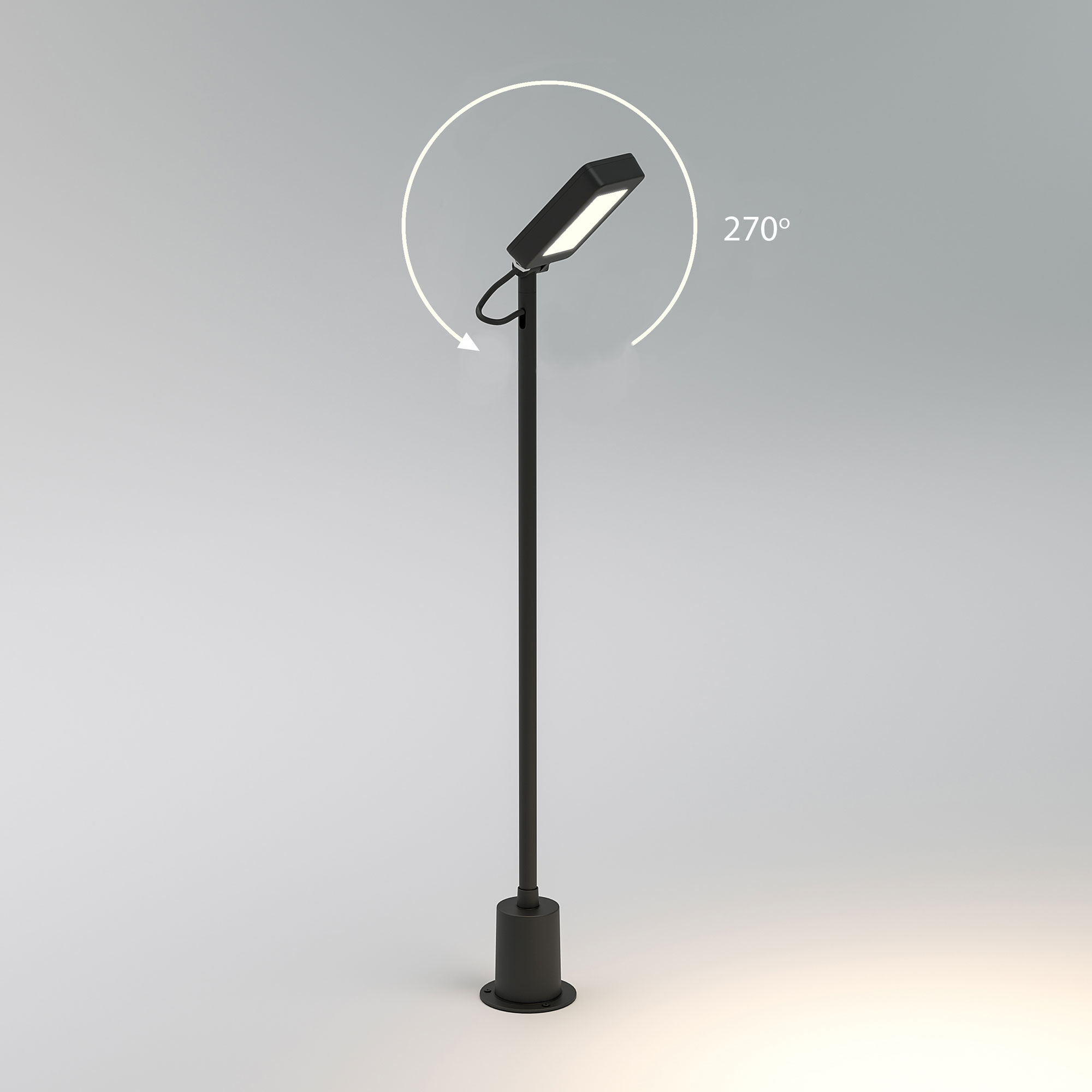 Уличный светильник 8*15,5*60 см, 6W  Elektrostandard Joli 35182/S