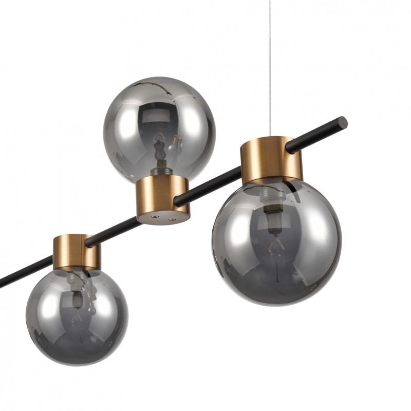 Подвесной светильник 12*102*150 см, 4*G9 черный Vele Luce Ideale VL5872P24