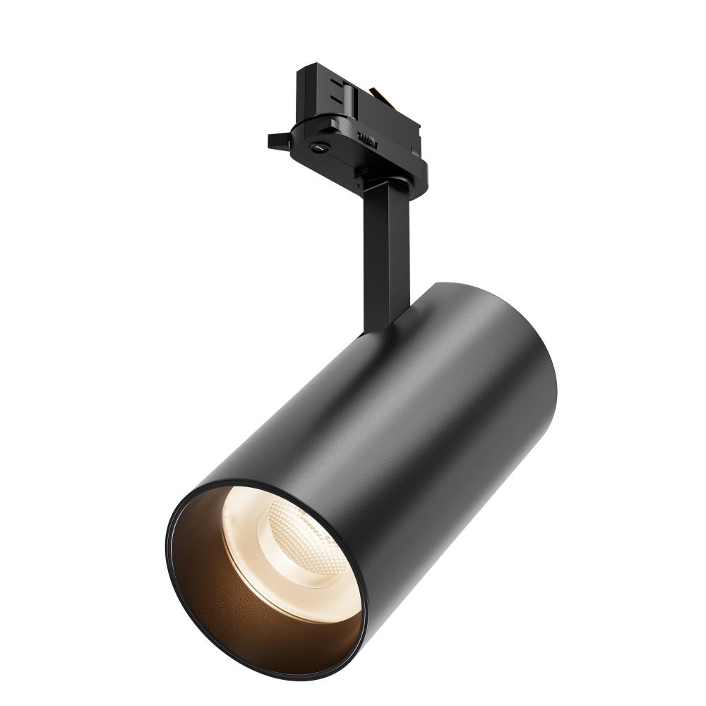 Трековый светильник 9*24 см, *LED*40W, K, Maytoni Focus Led TR197-3-40WCCT-M-B, Черный