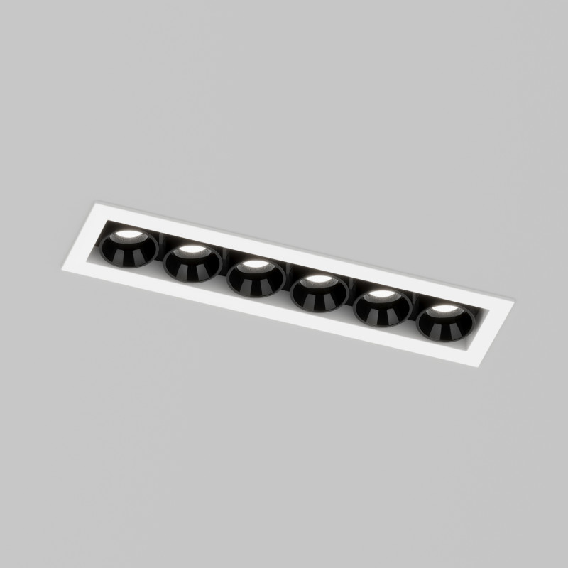 Встраиваемый светильник 12,6*3,1* см, LED * 10W, 4000K, Denkirs Space DK2514-WB, белый