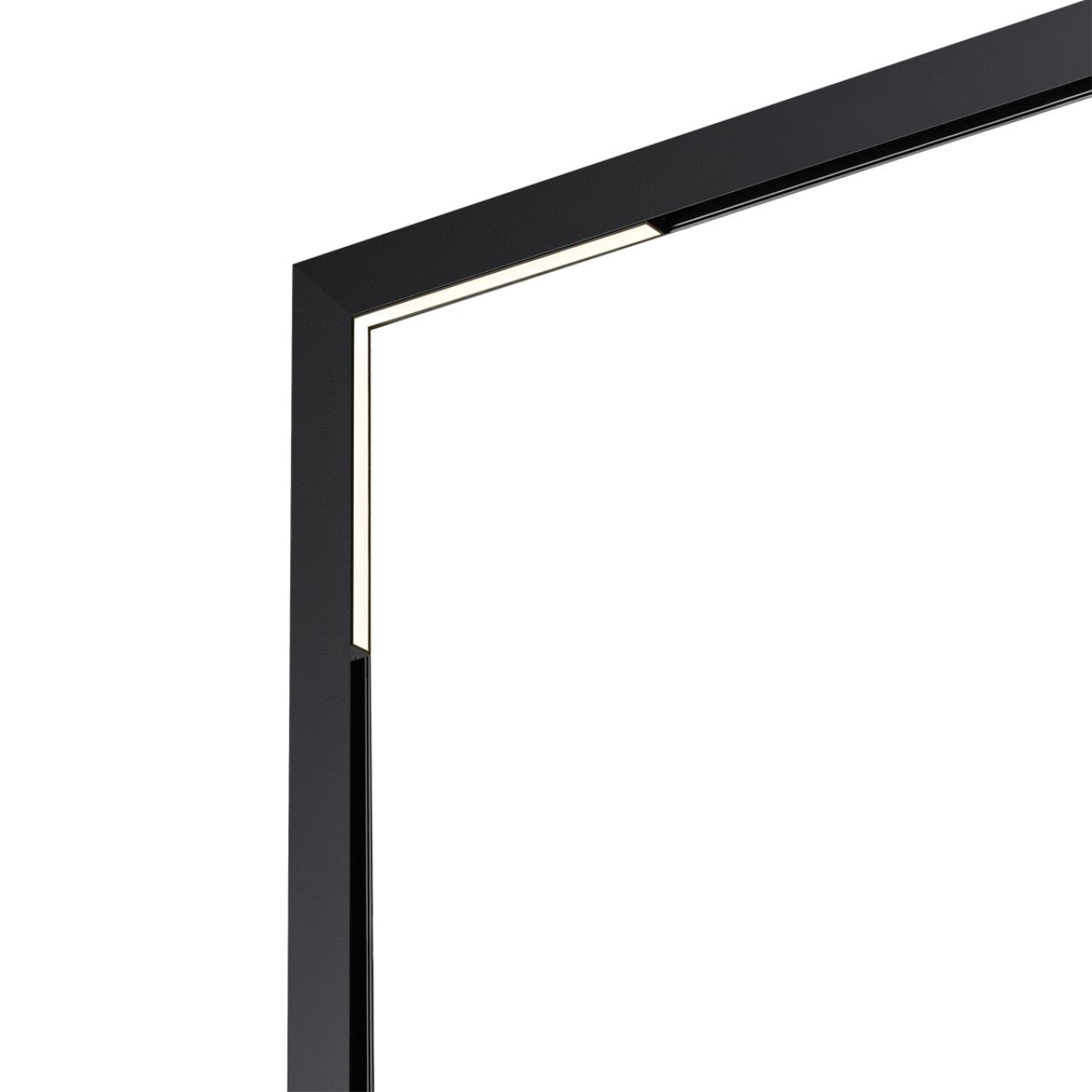 Трековый светильник для низковольтного шинопровода LED Novotech Flum 358608, LED, 4000K, черный