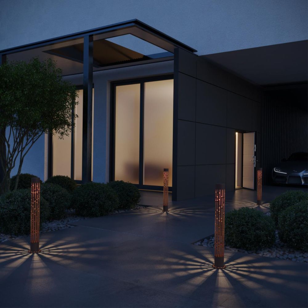 Уличный фасадный светильник 13*9*25,2- см, *LED*10W, 3000K, Novotech Netz NOV359539, коричневый