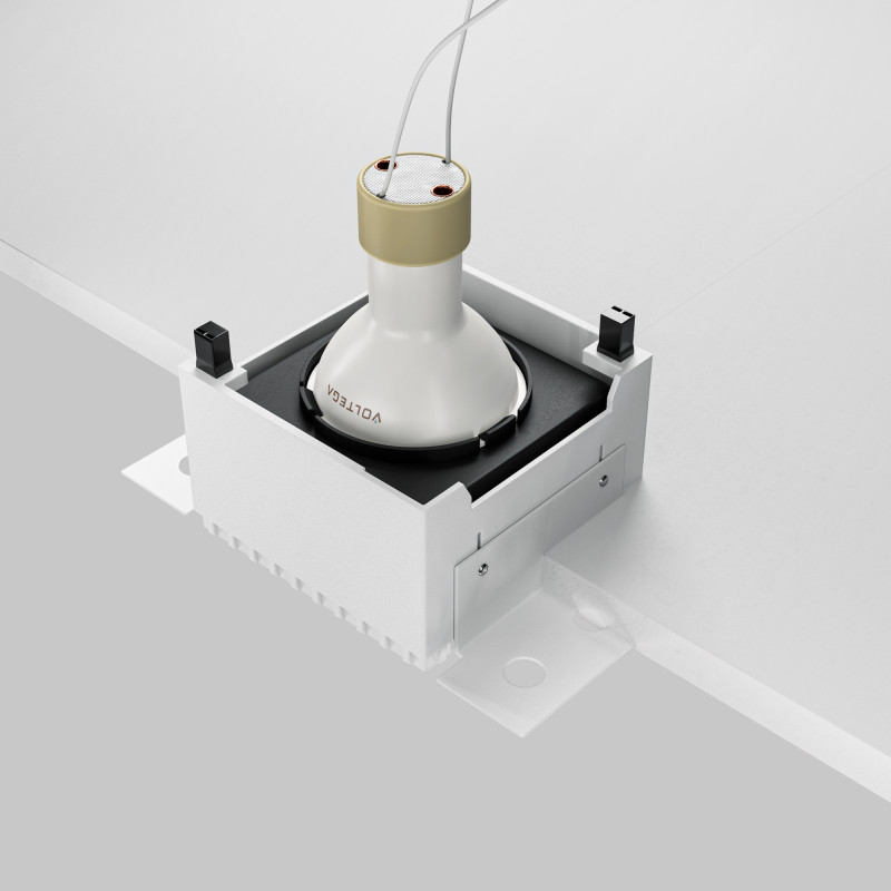 Светильник 13 см, Maytoni Downlight Share DL051-01-GU10-SQ-WB, черный