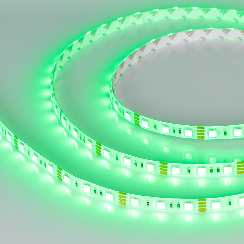Лента герметичная RTW-SE-B60-10mm 12V RGB (14.4 W/m, IP65, 5060, 5m), Arlight 014618(2). Цена указана за 5 метров. Продается кратно 5 метрам.